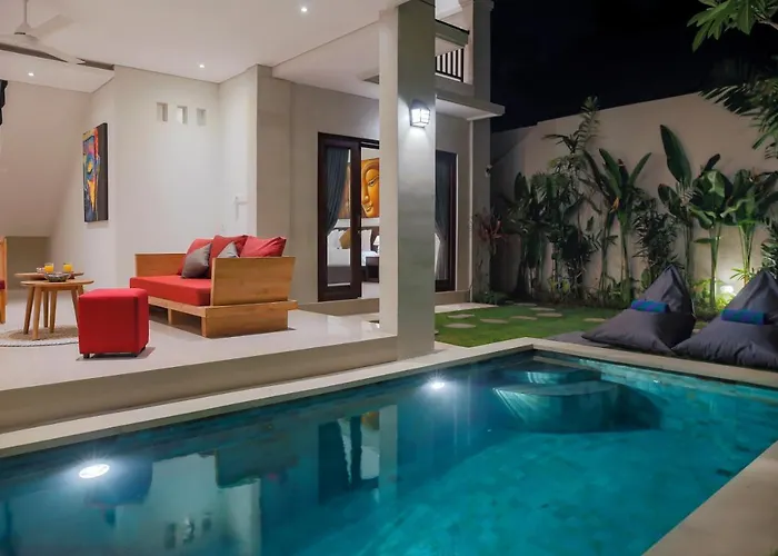 Villa 66, 5 Min Walk To Double 6 Seminyak